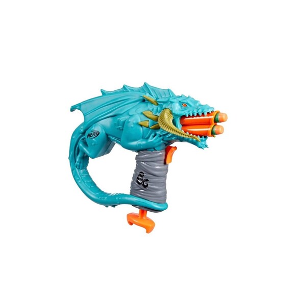 Nerf Dungeons & Dragons Rakor Nerf Blaster and 4 Nerf Elite 2.0 Darts NEW - Picture 3 of 4
